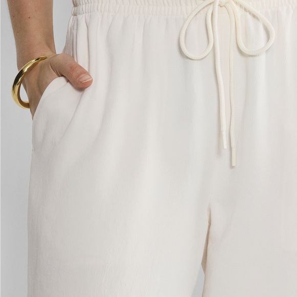 Aritzia Thesis Pant Creppette Pant In Birch - Picture 3 of 6